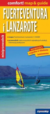 Fuerteventura i Lanzarote 1:150 - okładka książki