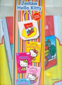 Hello Kitty (4 książki+torba). - okładka książki