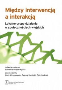 Między interwencją a interakcją - okładka książki
