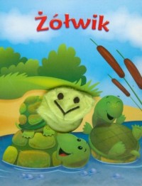 Żółwik. Książeczka z pacynką - okładka książki