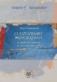 Cudzoziemiec niepożądany w polskim - okładka książki