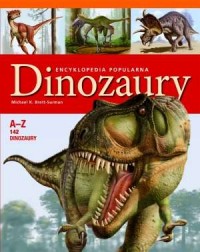 Encyklopedia popularna. Dinozaury - okładka książki