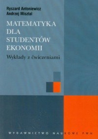 Matematyka dla studentów ekonomii. - okładka książki