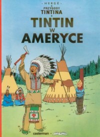 Przygody Tintina 2. Tintin w Ameryce - okładka książki