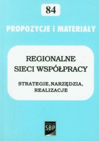 Regionalne sieci współpracy - okładka książki