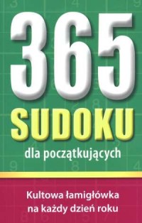 365 sudoku dla początkujących - okładka książki