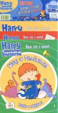 Harry i wiaderko pełne dinozaurów. - okładka książki