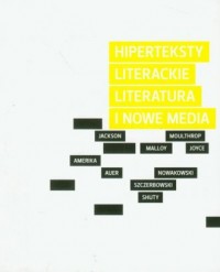 Hiperteksty literackie. Literatura - okładka książki