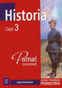 Historia cz. 3. Liceum, technikum. - okładka podręcznika