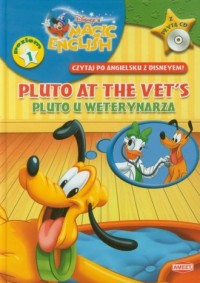 Magic English. Pluto at the vets. - okładka książki