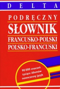 Podręczny słownik francusko-polski, - okładka podręcznika