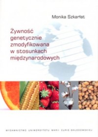 Żywność genetycznie zmodyfikowana - okładka książki