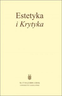 Estetyka i Krytyka nr 17/18 (2/2009-1/2010) - okładka książki