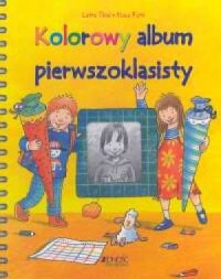 Kolorowy album pierwszoklasisty - okładka książki