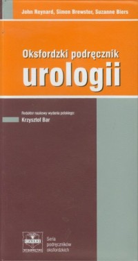 Oksfordzki podręcznik urologii - okładka książki