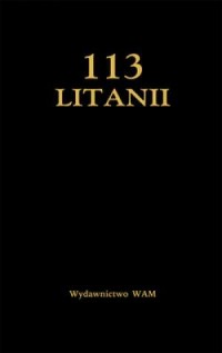 113 litanii (oprawa czarna) - okładka książki
