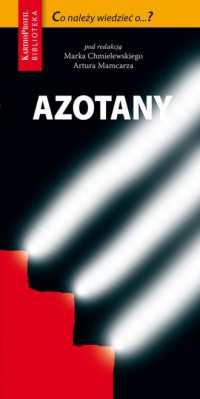 Azotany - okładka książki