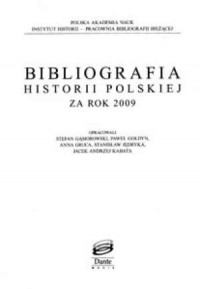 Bibliografia historii polskiej - okładka książki