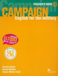 Campaign 2. Teachers book - okładka podręcznika