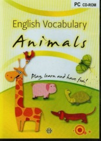 English Vocabulary Animals (CD) - pudełko programu