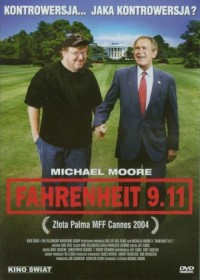 Fahrenheit 9.11 (DVD) - okładka filmu