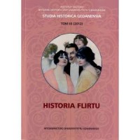 Historia flirtu. Studia Historica - okładka książki