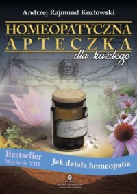 Homeopatyczna apteczka dla każdego - okładka książki