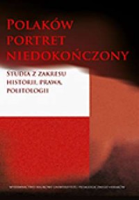 Polaków portret niedokończony. - okładka książki