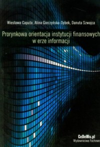 Prorynkowa orientacja instytucji - okładka książki