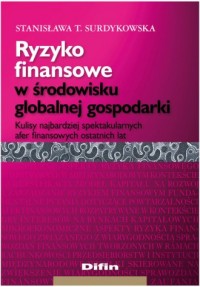 Ryzyko finansowe w środowisku globalnej - okładka książki