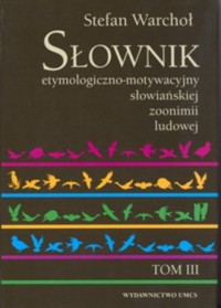 Słownik etymologiczno-motywacyjny - okładka książki
