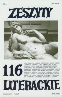 Zeszyty Literackie 116 - okładka książki