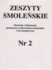 Zeszyty Smoleńskie nr 2. Materiały - okładka książki