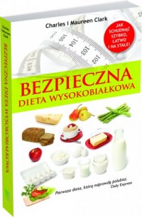 Bezpieczna dieta wysokobiałkowa - okładka książki