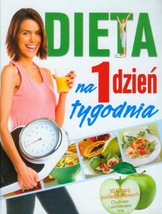 Dieta na 1 dzień tygodnia - okładka książki