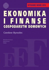 Ekonomika i finanse gospodarstw - okładka książki