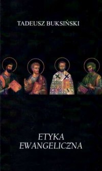 Etyka ewangeliczna - okładka książki