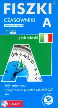 Fiszki. Język włoski. Czasowniki - okładka podręcznika