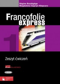 Francofolie express 1. Zeszyt ćwiczeń - okładka podręcznika