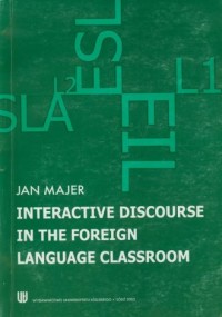 Interactive discourse in the foreign - okładka książki