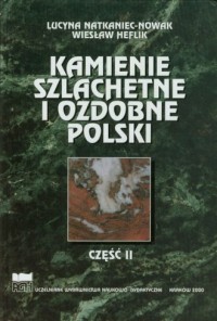 Kamienie szlachetne i ozdobne Polski - okładka książki