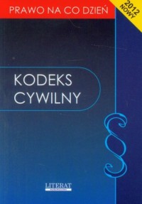 Kodeks cywilny 2012 - okładka książki