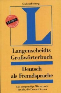 Langenscheidts Grosswort. broschiert/DaF - okładka książki