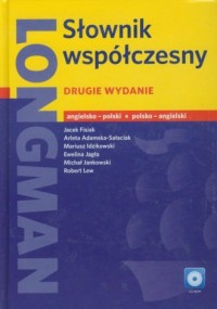 Longman. Słownik współczesny angielsko-polski, - okładka podręcznika