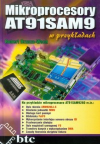 Mikroprocesory AT91SAM9 w przykładach - okładka książki