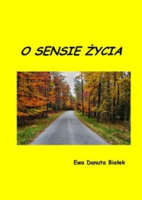 O sensie życia - okładka książki