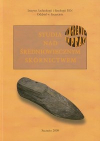 Studia nad średniowiecznym skórnictwem - okładka książki