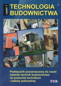 Technologia budownictwa cz. 1. - okładka podręcznika