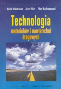 Technologia materiałów i nawierzchni - okładka książki