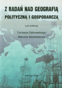Z badań nad geografią polityczną - okładka książki